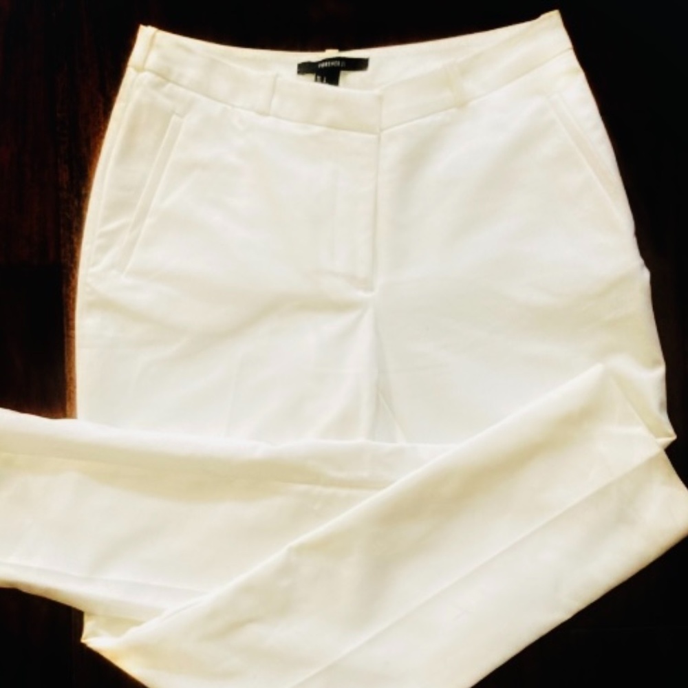 Vintage Forever 21 White Trouser Pants